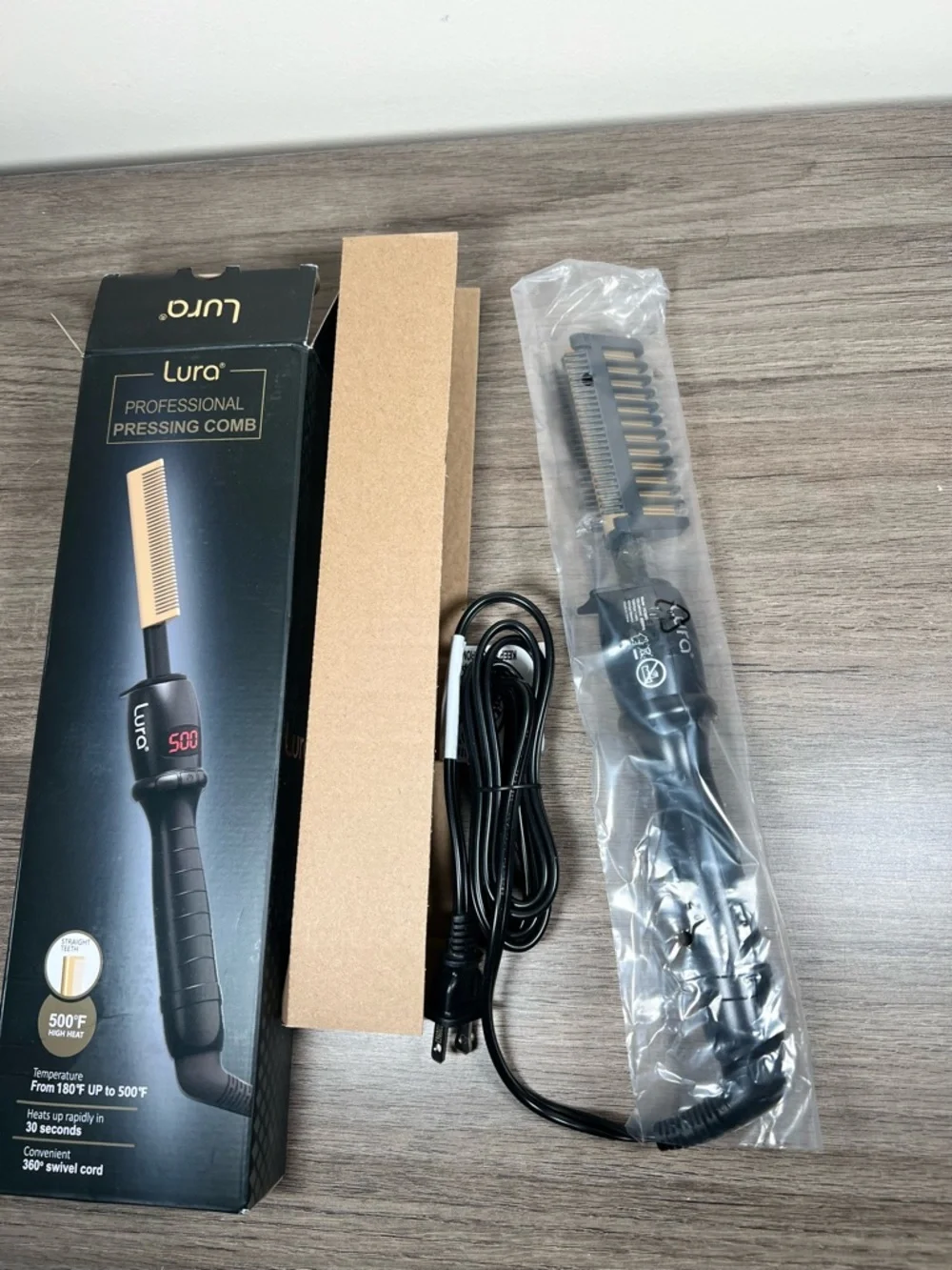 Lura Professional Ceramic Hot Pressing Comb